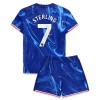 Oficiální Fotbalový Dres Chelsea Sterling 7 Domácí 2024-25 pro Děti